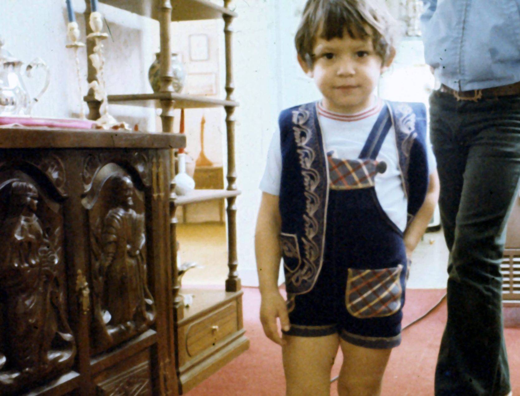 4 year old Mike (1976) in Tehran, Iran